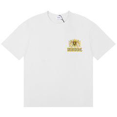 RHUDE Cresta Cigar Totem Logo Printed T-Shirt