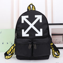 Off White Logo Arrow Nylon Backpack