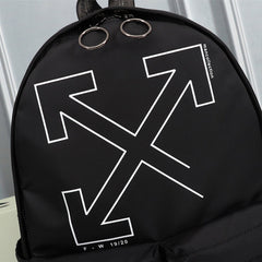 Off White Unfinished 3M Arrows Backpack