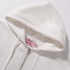 Martine Rose Towel Zip Up Hoodie