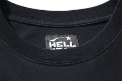 Hellstar Hell Star Washed Print Short Sleeve Tee