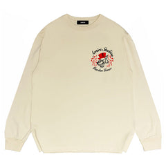 Amiri Timber Wolf Long Sleeve T-Shirts