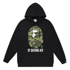 BAPE Ape Head Letter Pattern Print Hoodie