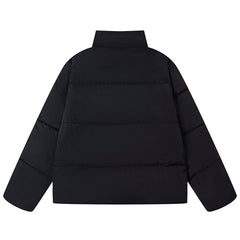 Logo Letter Printed Cotton Jacket.