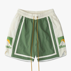 Rhude Moonlight Straight-leg Mid-length Printed  Shorts