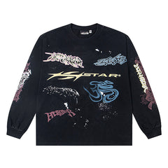 Graffiti Long Sleeved Tee