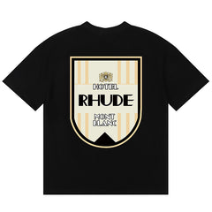 RHUDE Mont-Blanc Hotel Printed T-Shirt