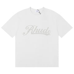 RHUDE Letter Logo Printed T-Shirt