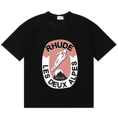 RHUDE Les Deux Alpes Printed T-Shirt