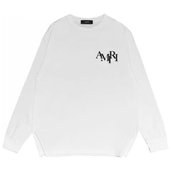 Amiri Letter Print Long Sleeve T-Shirts