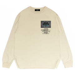 Amiri Cashew Flowers Long Sleeve T-Shirts