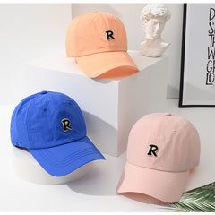 MODP Embroidered letter R Hard Top Cap