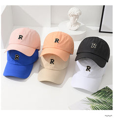MODP Embroidered letter R Hard Top Cap