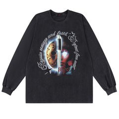 MODP SMKLIFE Letter Printing Sweatshirts