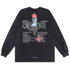 MODP SMKLIFE Letter Printing Sweatshirts